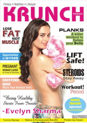 Evelyn Sharma - Krunch Today cover