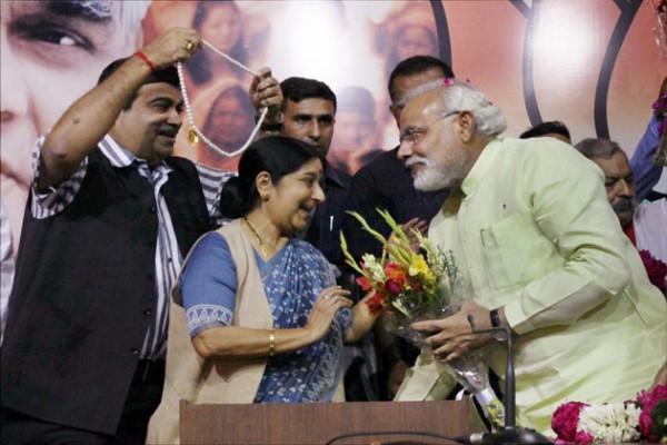 Modi declared as BJP's PM candidate