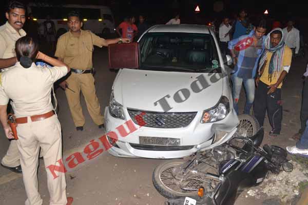 File Photo from  one similar accident recently at VCA,Sadar