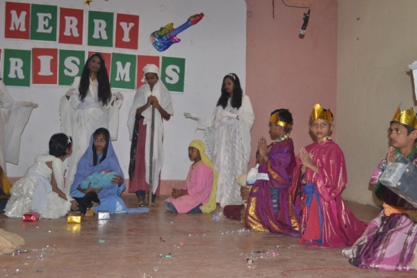 Another scene from the Nativity skit