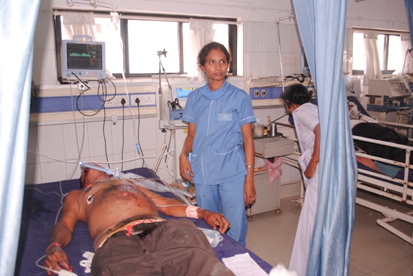 Seriously injured Arun  Karandikar in ICU