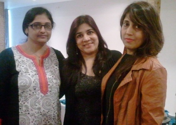 Manisha Gadhia, Shaily Gambhir and Aparna Apte
