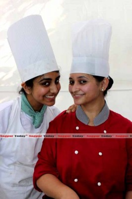 Two of  the enthusiastic Chefs, Rucha & Rutuja!
