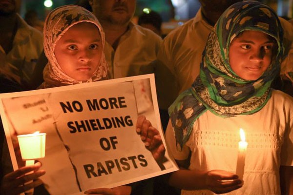 Protest of Kathua case