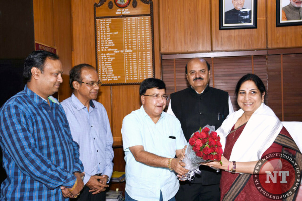 NVCC felicitates new SECR DRM Bandopadhyay