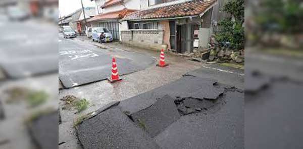 6 1 Magnitude Earthquake Hits Japan 2 Dead Nagpur Today Nagpur News