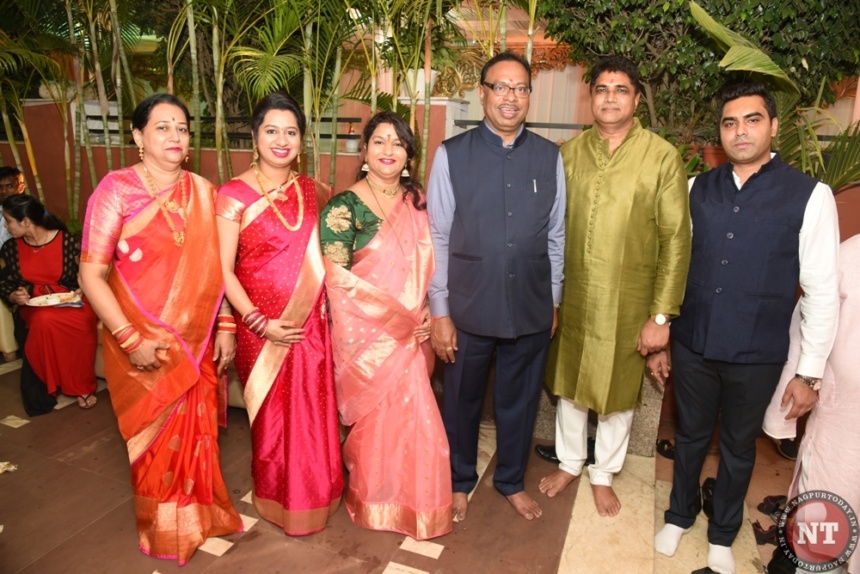 Mahalaxmi pooja at inlaws home of Bawankule's daughter turns out ...