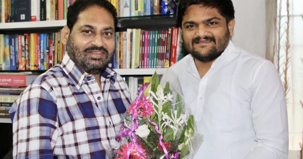 Gujarat Congress Leader Hardik Patel Calls On Dr Nitin Raut In City