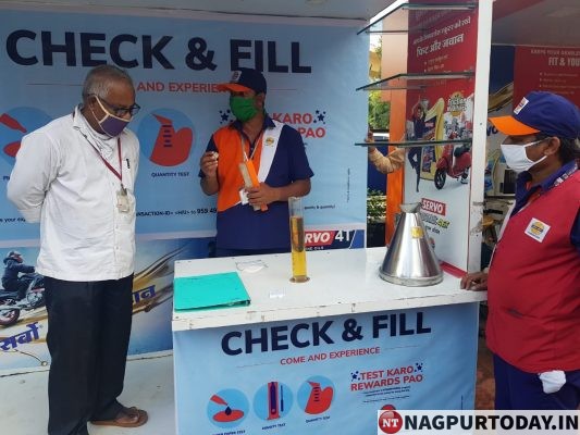 indianoil-launch-check-fill-campaign-for-customers-in-nagpur