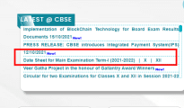 CBSE releases Term-1 date sheet, exams for major subjects to begin from Nov 30