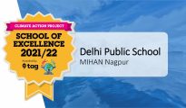 Delhi Public School MIHAN Nagpur honoured with prestigious ‘Climate Action Project School of Excellence’ award