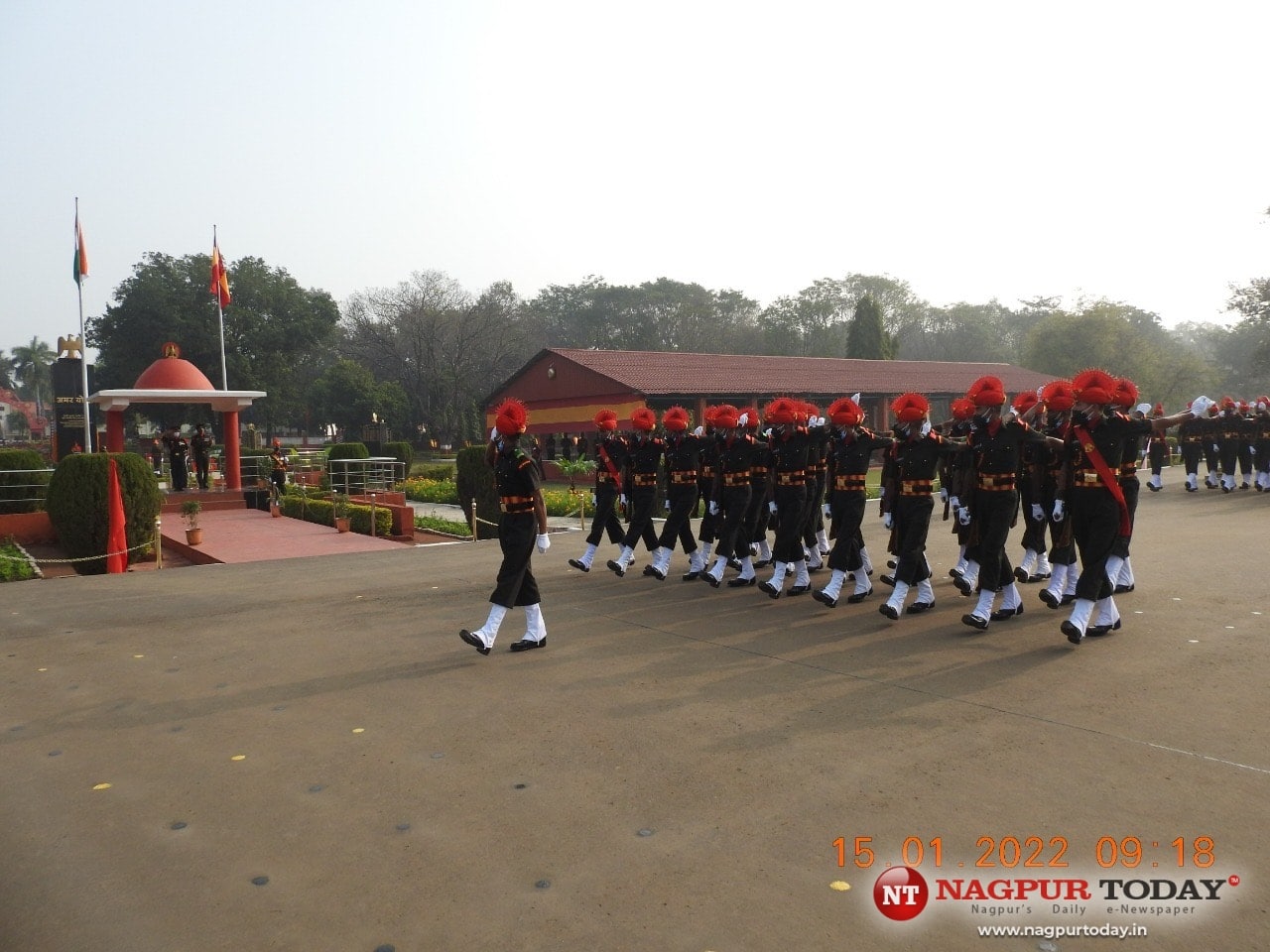 Guards Regimental Center Kamptee Nagpur Conducts Attestation Parade For 131 Course Of Recruits