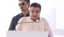 Gadkari felicitates meritorious students of St. Paul High School