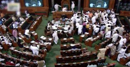 LS adjourned till 2 pm to allow MPs to vote