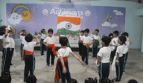 Pre-Independence Day celebration at The Achievers Pre-School