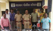 Nandanvan Police nab vehicle lifter, recover stolen bike, mopeds