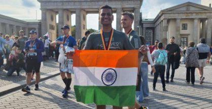 Nagpur lawyer Ashish Agrawal participates in Berlin Marathon with aplomb