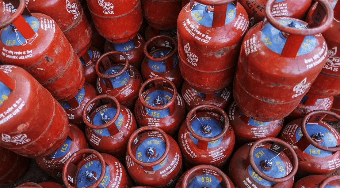 indane Iron Gas Cylinder, 30kg at Rs 2200 in Delhi
