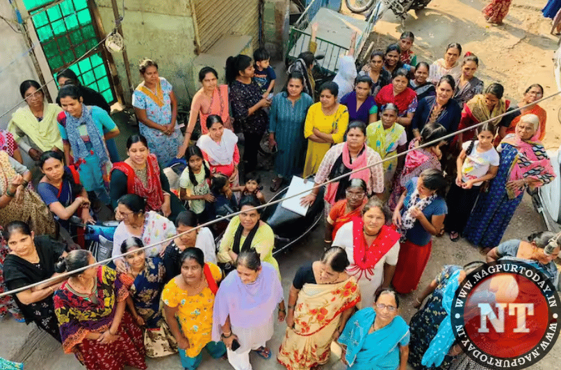 Fed Up With Crimes, Furious Women In Nagpur’s Rambagh Area Warn Of Akku 