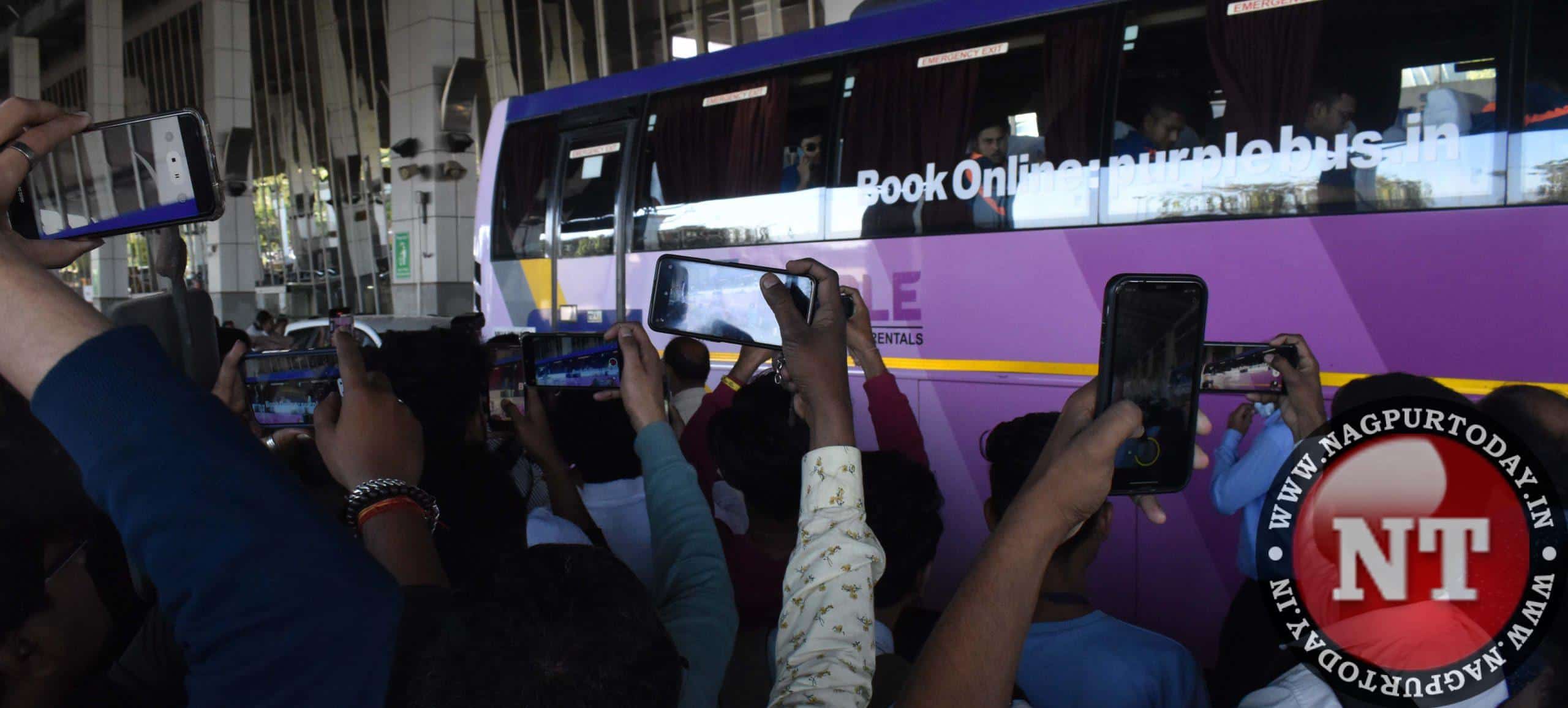 members-of-indian-cricket-squad-arrive-in-nagpur-for-ind-aus-test