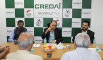 Chairman Maharera Ajoy Mehta Visited CREDAI Nagpur Metro