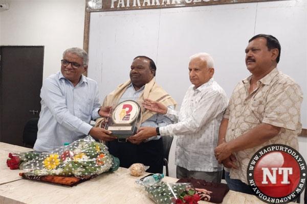 Veteran scribe Joseph Rao felicitated for completing 45-year fruitful ...