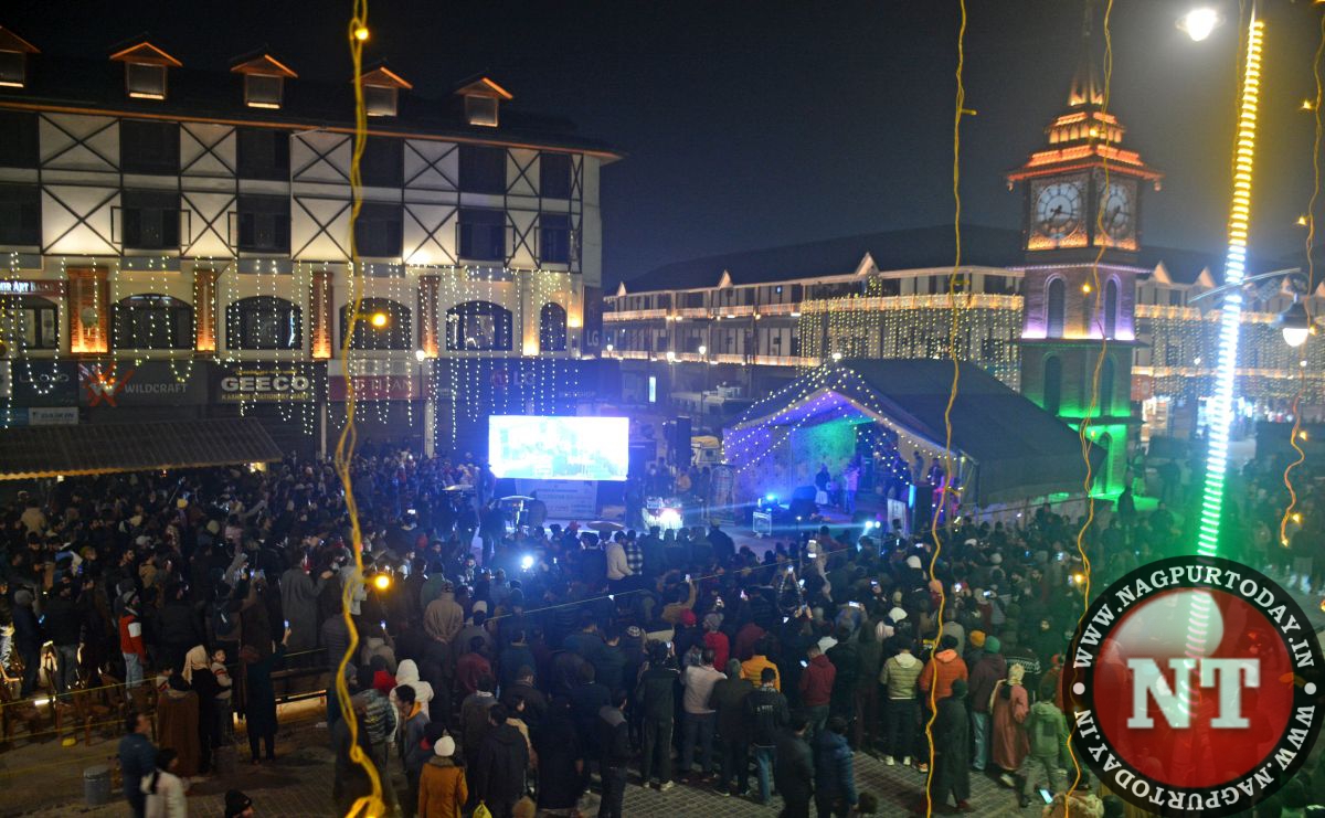 In a first, New Year celebrated at Lal Chowk