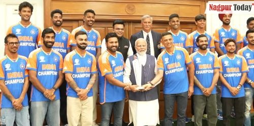 Rohit Sharma’s T20 World Champions Meet PM Modi At His Residence