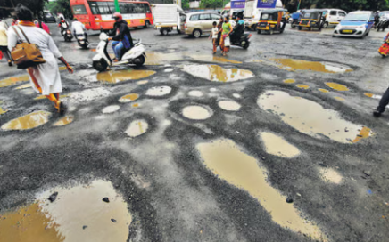 poor roads in Nagpur