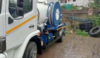 NMC gets 3 more suction machines to clear sewage, storm drains in city