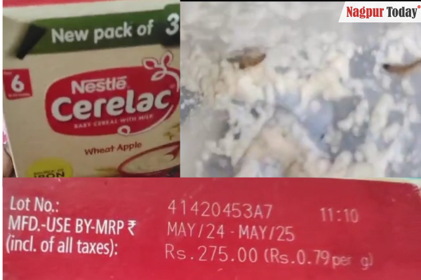 Video Nestle shocker: Amravati family finds live worms in Cerelac baby food!