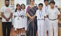 DPS MIHAN Karatekas Achieve Berth at the District Level