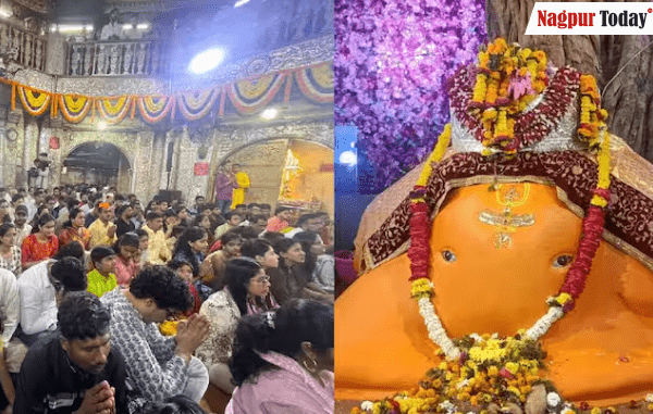 Nagpur Prepares for Ganesh Chaturthi: Huge Crowds at Ganesh Tekdi Temple