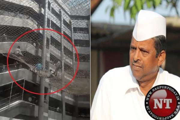 Maha Deputy Speaker jumps from 3rd floor of Mantralaya, lands on safety net