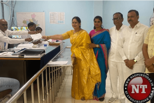 Anuja Kedar files nomination as independent candidate for Saoner seat