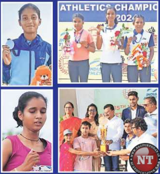 West Zone Jr. Athletics Championship: Nagpur’s Mitali bags second gold