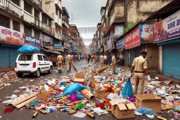 Diwali Delights or Disaster? Nagpur’s Waste Collection Skyrockets by 200 Tonnes in Just Two Days!