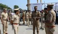 Nagpur Police Chief Singhal Inspects Polling Booth Security