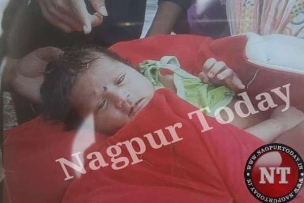 Newborn Girl Abandoned Near Water Tank in Hudkeshwar Area