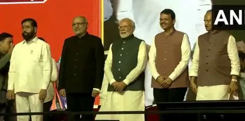 Maharashtra: Fadnavis, Shinde, Pawar take oath