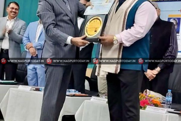 VNIT Professor Dr. Shriram Sonawane Conferred Prestigious “Acharya Jeevak Eminent Scientist Award”