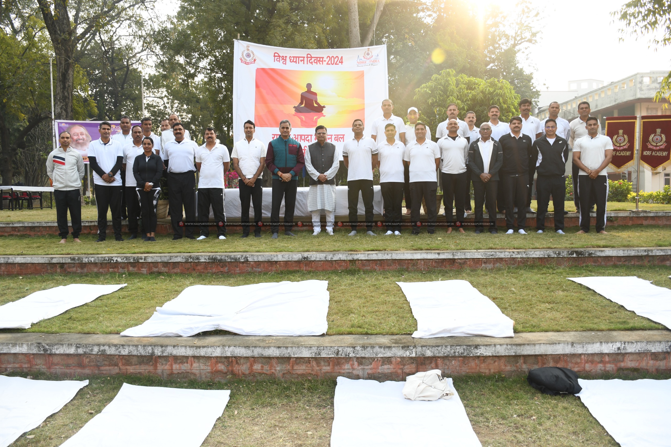 NDRF Academy Launches Pioneering Meditation Program for Disaster Response Personnel