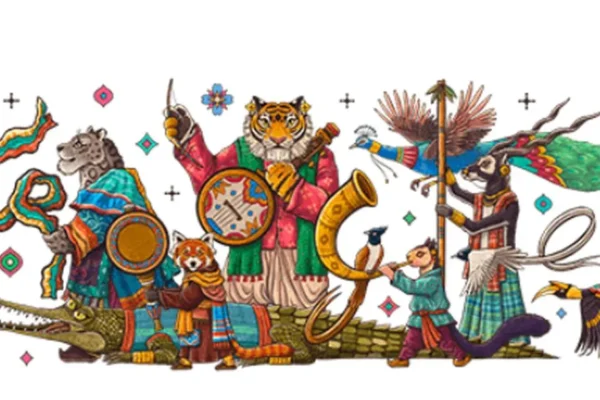 Google’s Republic Day Doodle: A wildlife parade of India’s diversity