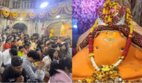 Sea of devotion at Nagpur’s Tekdi Ganesh Temple on Til Chaturthi for blessings