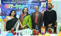 Get-together of MIRPM & DHRM students held at Tirpude College of Social Work