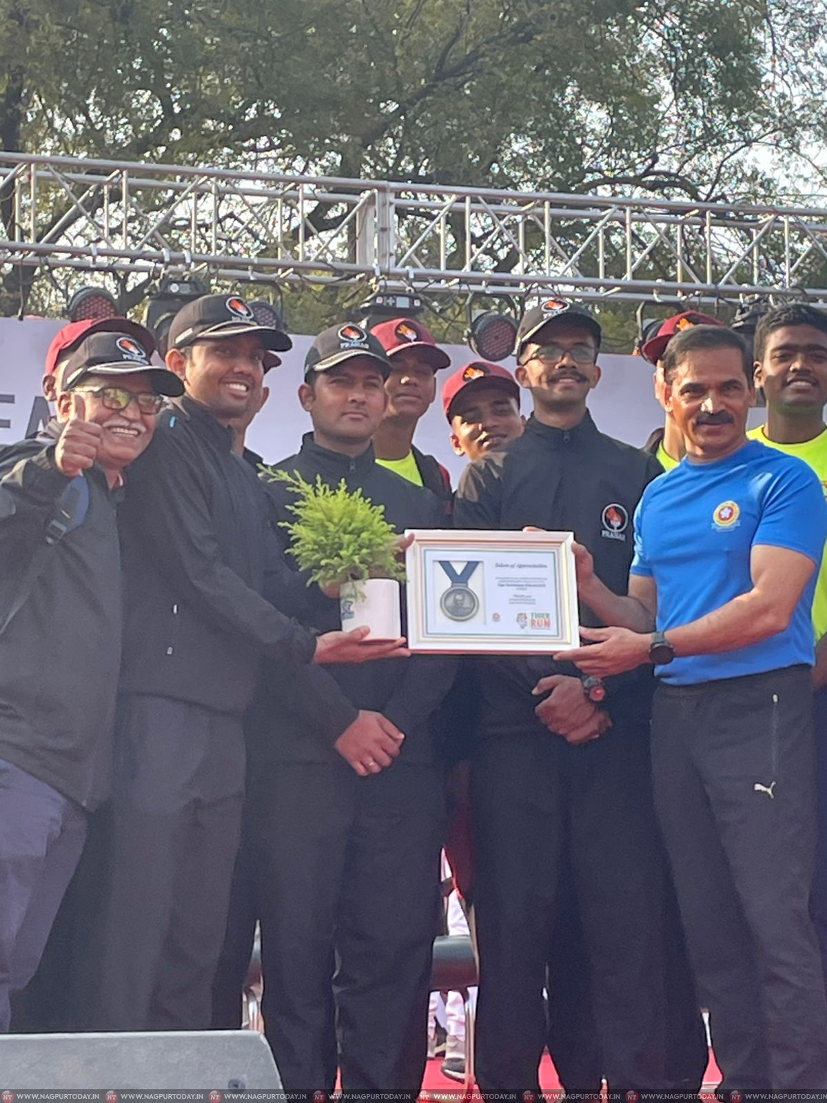 10,000 participants roar in Tiger Run Marathon organised by Nagpur Police