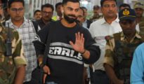 Indian Cricket Stars Arrive in Nagpur for First ODI Against England