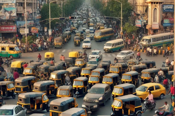 Menace at boiling point: Rogue auto drivers continue to wreak traffic havoc in Nagpur!!