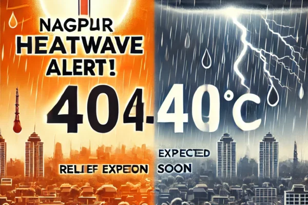 Nagpur Swelters Under Heatwave, Relief Expected as RMC Predicts Showers